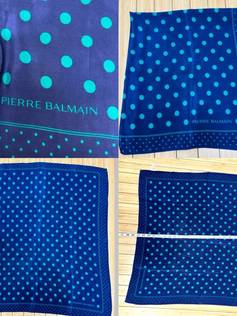 Pierre Balmain 100% Silk Scarf 26